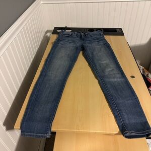 Express Dark Blue Women's Skinny Jeans